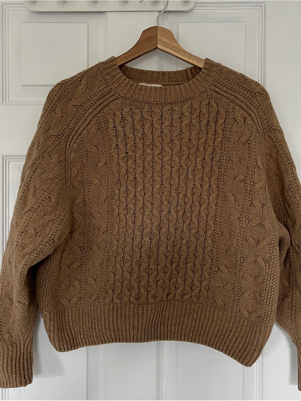 Universal Thread Tan Cable Knit Sweater